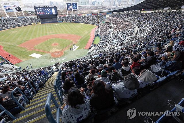 구름처럼 모인 관중