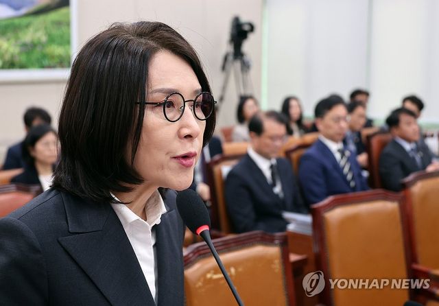 업무보고 하는 강인선 외교부 2차관