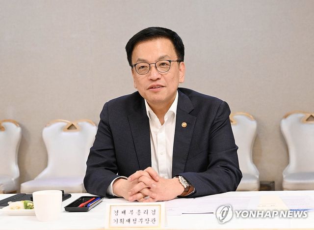 민·관 연구기관장 간담회 주재하는 최상목 부총리