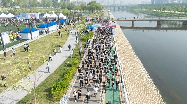 지난해 양천마라톤 모습