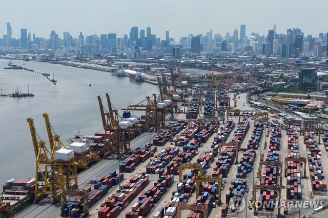 태국 방콕 무역항