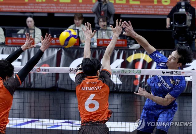 공격 시도하는 임성진