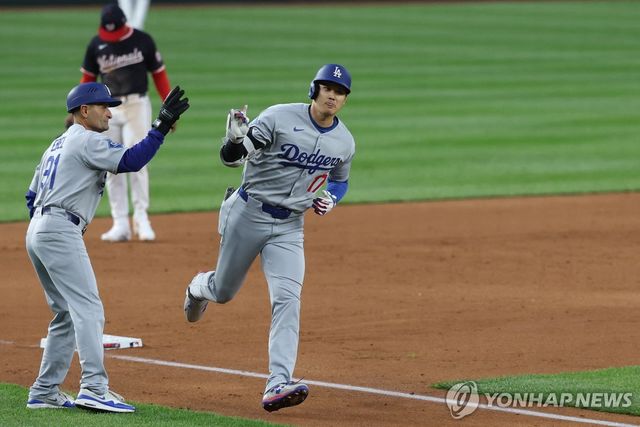 시즌 4호 홈런을 때린 오타니 쇼헤이