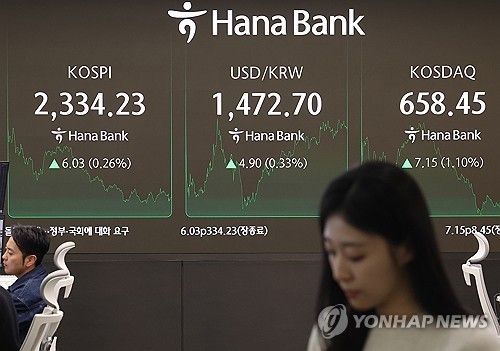 코스피·코스닥 동반 상승