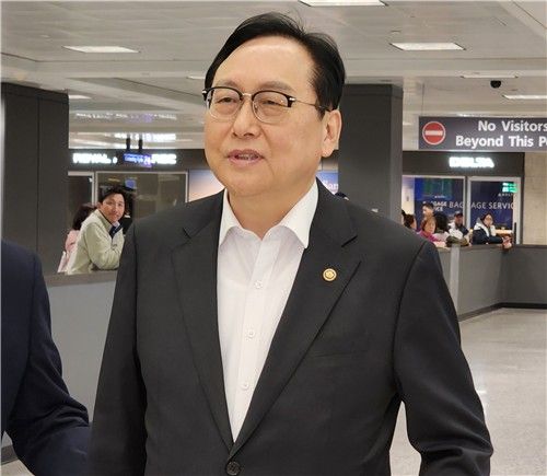 미국을 방문한 정인교 통상교섭본부장