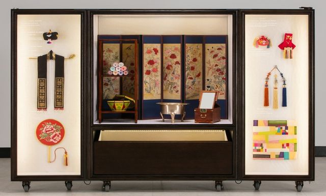 한국문화 상자(안방상자)