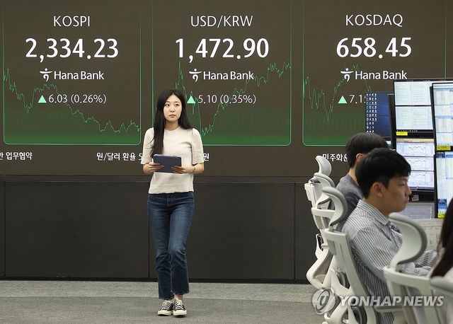 코스피·코스닥 상승세로 마감