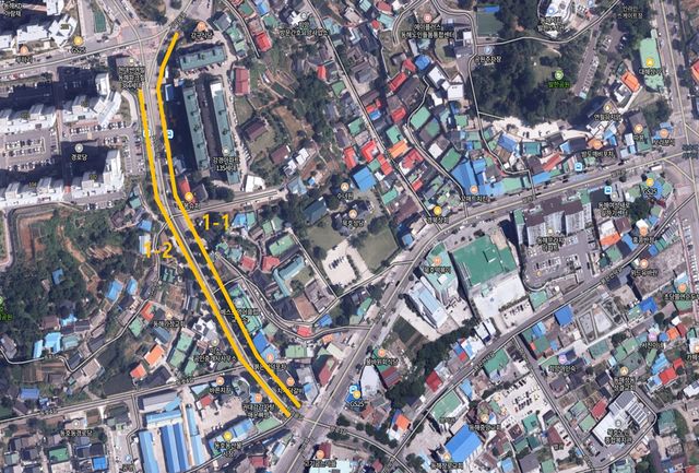 동호농산물시장∼현대썬앤빌동해파크힐