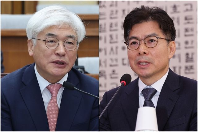 마은혁(왼쪽)-마용주