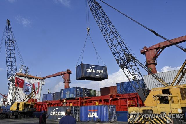 레바논 베이루트 항구