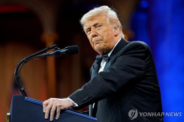 도널드 트럼프 미국 대통령