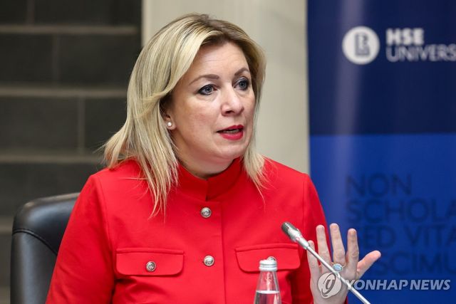 마리야 자하로바 러시아 외무부 대변인