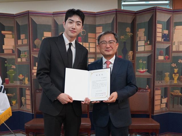 국립중앙박물관 홍보대사에 배우 강훈