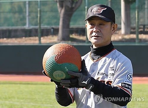 한화 코치로 일할 당시의 박상열 전 코치