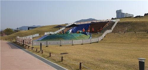 세계유산 대성동고분군 발굴현장 