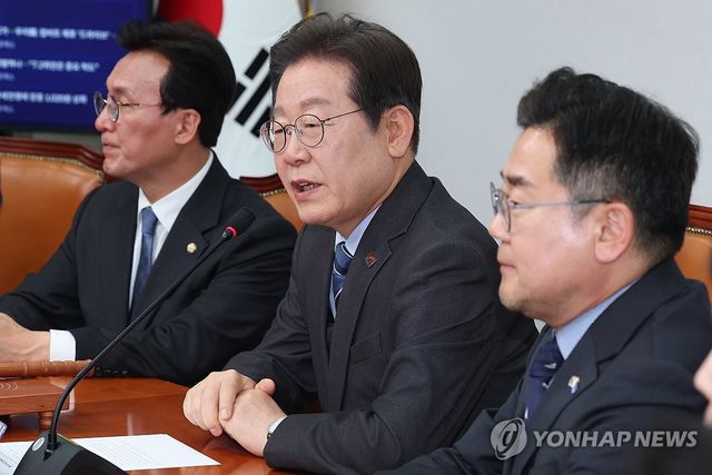 대권 도전 이재명, 당대표직 사퇴