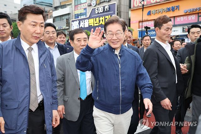 파기환송 판결 이후 '경청 투어' 시작한 이재명 후보