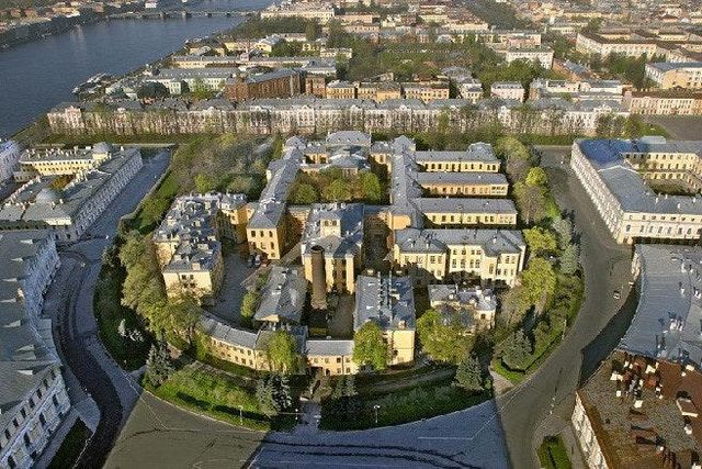 러시아 상트페테르부르크 대학의 모습