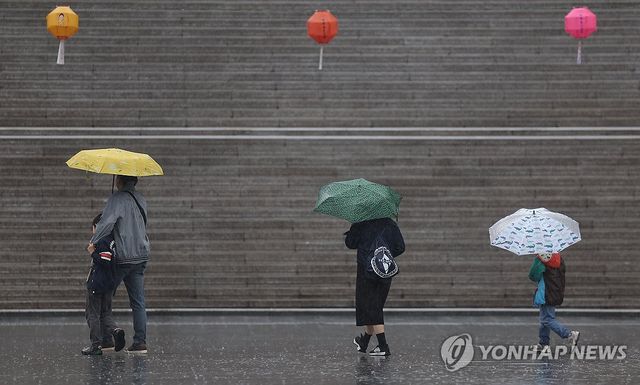 봄비 오는 서울