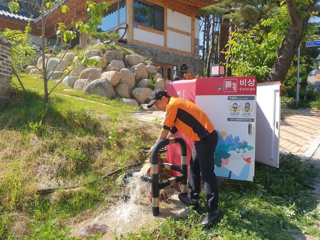 강원소방, 전통 사찰서 특별 경계근무 실시