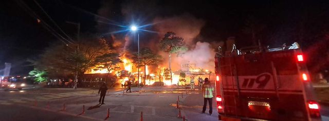 춘천 음식점 화재