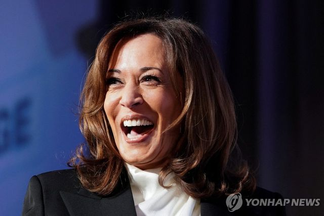 연설하는 카멀라 해리스 전 미국 부통령