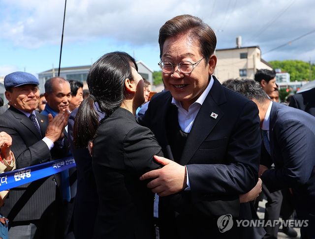 창녕찾은 이재명 후보