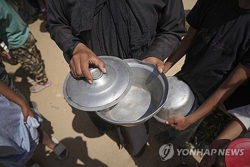 식량 바닥난 가자지구