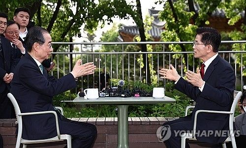 김문수-한덕수 2차 회동