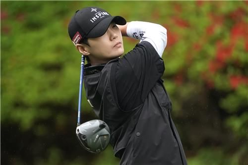 박성현의 1라운드 경기 모습. 