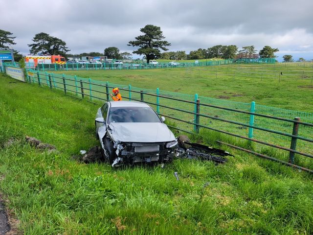 제주 마방목지 인근 교통사고 