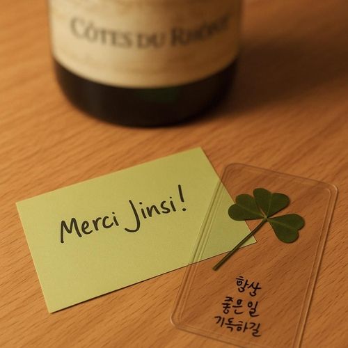 "진시 씨, 감사해요"