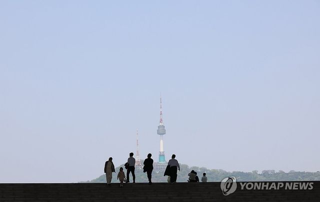 맑은 서울 하늘