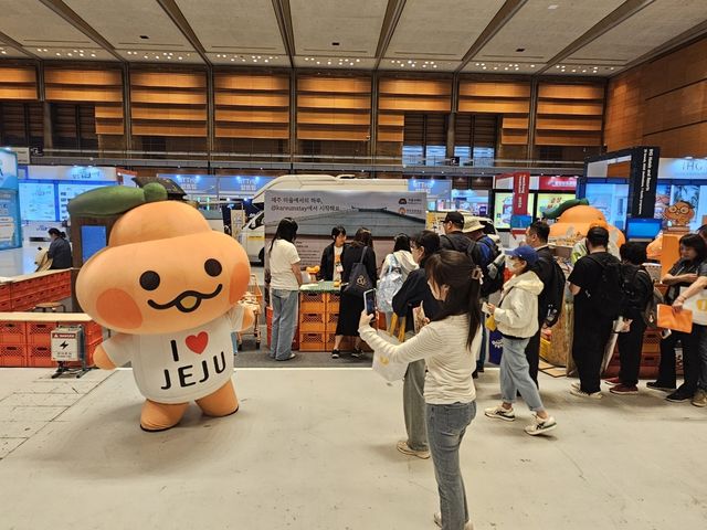 2025 올댓트래블 전시에 참가한 제주 로컬브랜드 