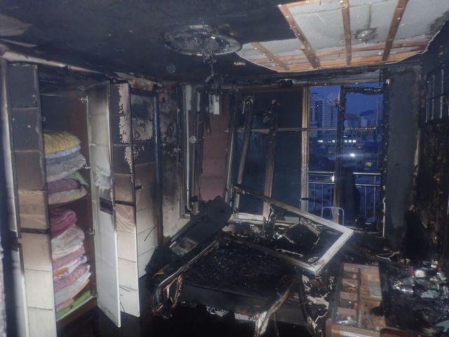 부산 연제구 아파트서 화재