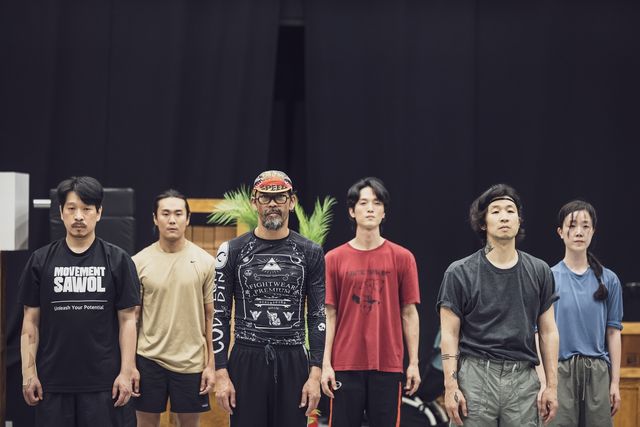 국립현대무용단 '우리는 움직일 수밖에 없었다' 연습