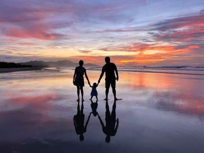 탄중아루 일몰 [바틱에어 말레이시아 제공] 