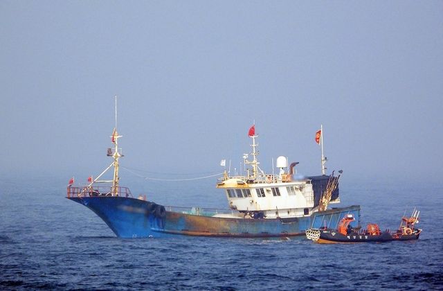 불법조업 단속하는 군산해경