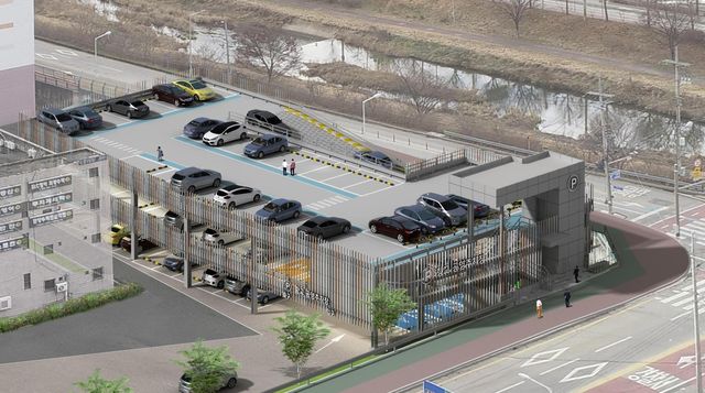 향교지구 주차타워 조감도