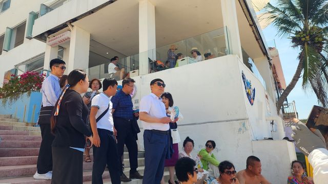 마링타운 둘러보는 김종훈 동구청장