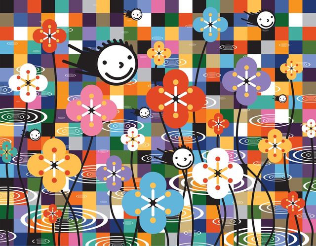 권기수 작가의 '리플렉션' 시리즈 중 한 작품