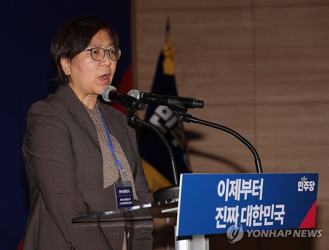 이재명 대선 후보 선대위 합류한 정은경 전 질병관리청장