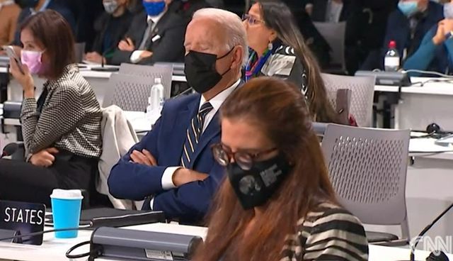 2021년 정상회의 중 조는 모습 목격된 바이든 당시 미국 대통령