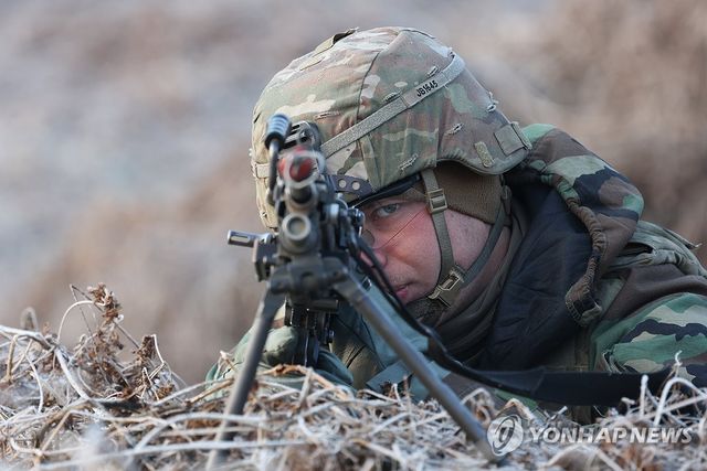 한미 연합 도하훈련
