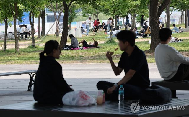 더위에는 그늘이 최고