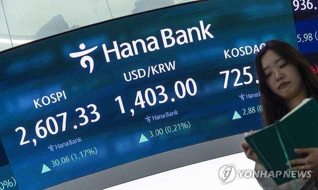 코스피ㆍ코스닥 상승 마감, 원/달러도 소폭 상승