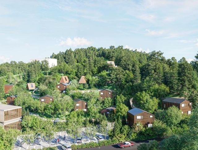 관악산 자연휴양림 조감도