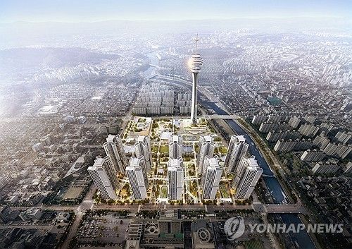 전주 옛 대한방직 부지에 건립될 복합개발단지