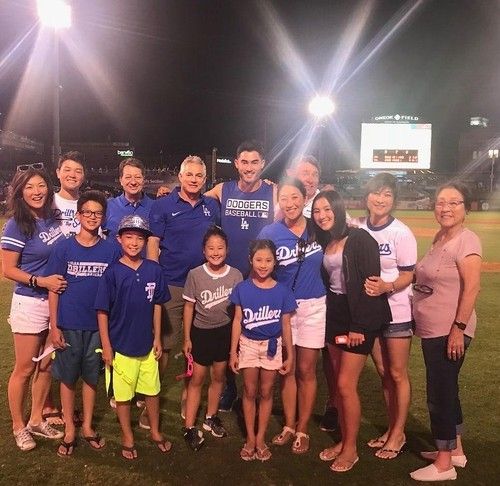 미치 화이트와 가족들