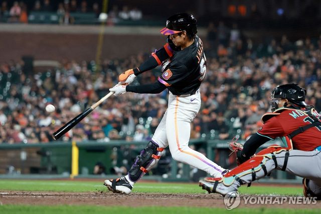 이정후의 홈런 스윙